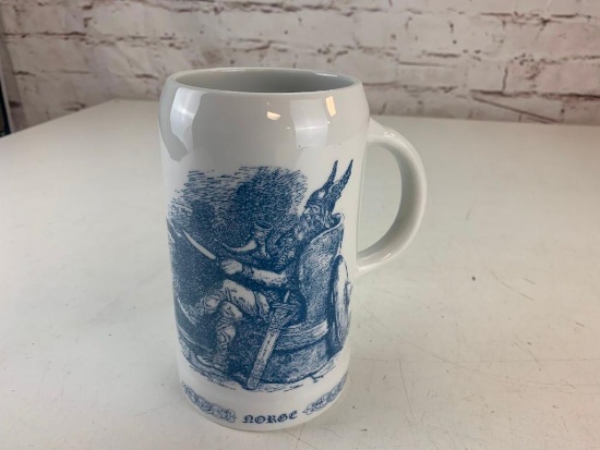 Large Trolls of Norway NORGE... Porcelain mug