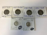 Lot of Proof US Quarters and Dimes; (4) Proof State Quarters and (2) Proof Dimes