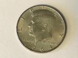 1964-D 90% Silver US Kennedy Half Dollar 50 Cent Coin