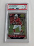 DAVID JOHNSON 2015 Panini Prizm Football ROOKIE Card Graded PSA GEM MINT 10