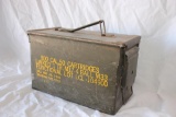 Vintage Vietnam Ammo Can 50cal Dated 1971