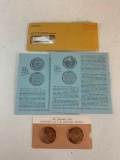 Franklin Mint History of the United States 1862 & 1863 Solid Bronze Coins NEW in package