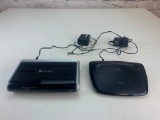 Linksys Wireless G Router and Century Link C100A Modem Router with power supplies