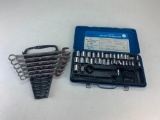 Lot of sockets and craftsman wrenches