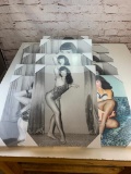 Bettie Page's Collection Lot of 15 Canvas Prints NEW 16x20 inches