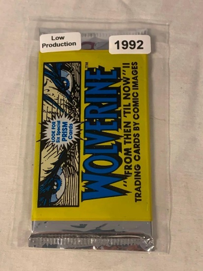 1992 Comic Images WOLVERINE Sealed Pack Of Prism Cards Low Production