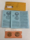 Franklin Mint History of the United States 1868 & 1869 Solid Bronze Coins NEW in package