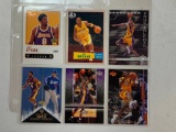 KOBE BRYANT Lot of 6 Basketball Cards