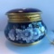 Keramos Italian Hand-Painted Decorative Lidded Container