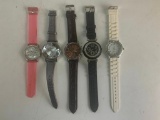 Lot of 5 Misc Statement Watches-Chico's, Narmi and others