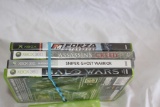 5 Xbox 360 Games in Cases