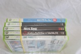 5 Xbox 360 Games in Cases