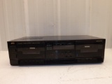 Vintage JVC dual cassette deck