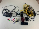 Lot of Guitar Pedals, Picks, Cables and more
