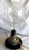 Vintage Huge Working Light Bulb With Base