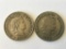 Lot of 2 Switzerland 10 Rappen Coins