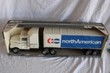 Rare Vintage Nylent North American Van Lines Semi and Trailer Mint in Box