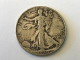 1940 Walking Liberty Half Dollar 50 Cent 90% Silver Coin