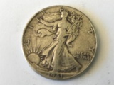 1941 Walking Liberty Half Dollar 50 Cent 90% Silver Coin