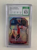 RUSSELL WESTBROOK 2020-21 Panini Prizm SILVER PRIZM Insert Basketball Card Graded 8.5 NM-MT+ by CSG