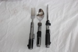 Vintage Star Wars Light Sabre Knife Fork and Spoon