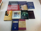 Lot of 9 Books of USA History, Declaration Of Independence, Presidents and more