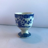 Small Hand-Painted Ceramic Boiled Egg Cup Made in Japan