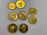 Lot of 8 Tokens