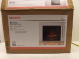 New Open box Electric fireplace heater