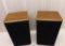 VINTAGE POLK BOOK SHELF SPEAKERS