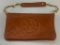 Tory Burch Shoulder Bag Clutch Brown Leather