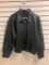 COACH Men's Zip Up Black Leather Jacket Size Medium