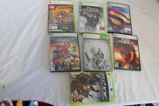 Lot of 7 Xbox 360 Games