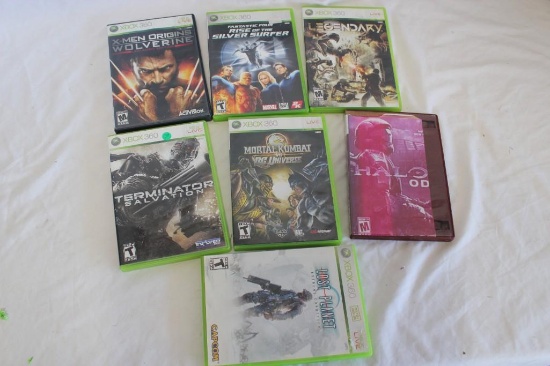 Lot of 7 XBox 360 Games