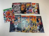 Lot of 12 IMAGE Comic Books with #1's- Brigade, Bloodstrike, Stormwatch, Supreme