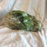 Large Piece of Raw Green Calcite 5.8 Pounds