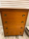 4 Drawer Wood Dresser