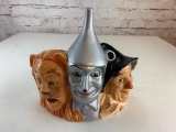1997 Wizard Of Oz COWARDLY LION, TIN MAN, SCARECROW Cookie Jar