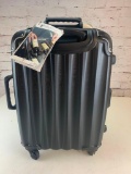 VinGardeValise 5 Bottle Wine Travel Suitcase Suit Case TSA Lock Black Hard Case Shell