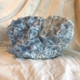 Large Piece of Blue Calcite Stone 8.9 Pounds