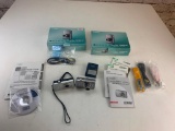 Lot of 2 Canon PowerShot SD800 IS Digital Cameras with Battery and charger
