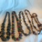 Lot of 4 Misc. Statement Beaded Costume Necklaces