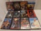 LOT OF 12 DVDS , NIGHTMARE ON ELM STREET 5 , FANTASTIC 4 AND MORE