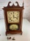 Vintage Wuersch Wood Wall Clock Working condition with key
