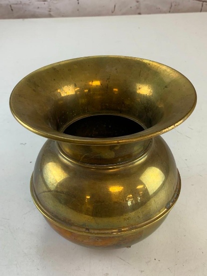 Vintage Brass Spittoon