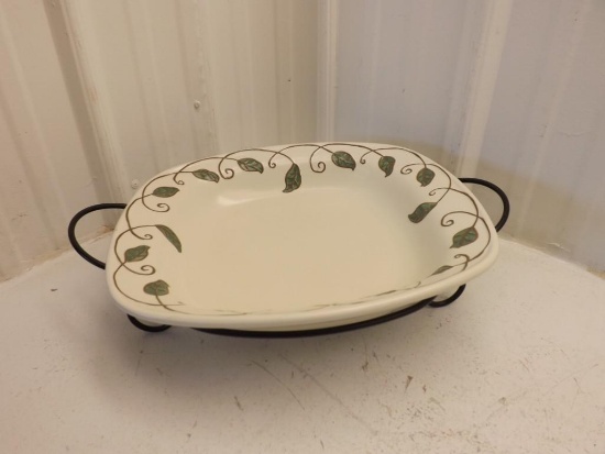 PFALTZGRAFF MISSION FLOWER SERVING PLATTER