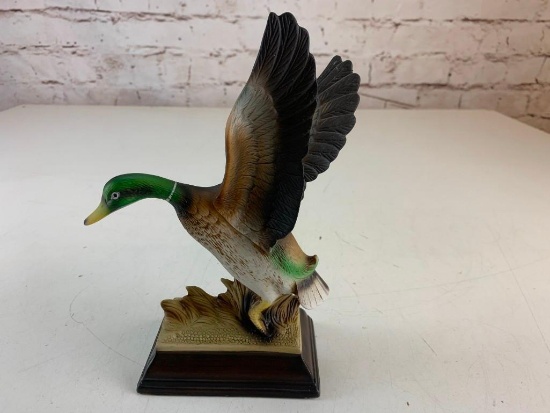 Ceramic Duck Decoy Flight of the Mallard Birds in Flight collection Limited Series