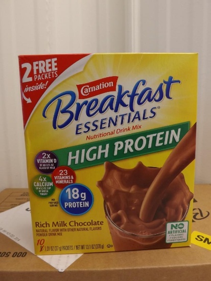 CASE LOT CARNATION BREAKFEST HIGH PROTIEN