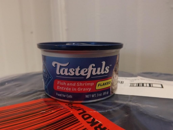 CASE LOT BLUE BUFFALO TASTEFULS WET CAT FOOD