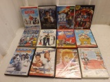 LOT OF 12 DVS , EIGHT BELOW , ICE AGE , HAPPY FEET AND MORE